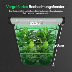 VIVOSUN Growbox Pro 120×120×200 cm