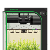 VIVOSUN Growbox Komplettset 120x120x200 cm 500W LED
