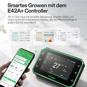 VIVOSUN Growbox Komplettset 120x120x200 cm 500W LED