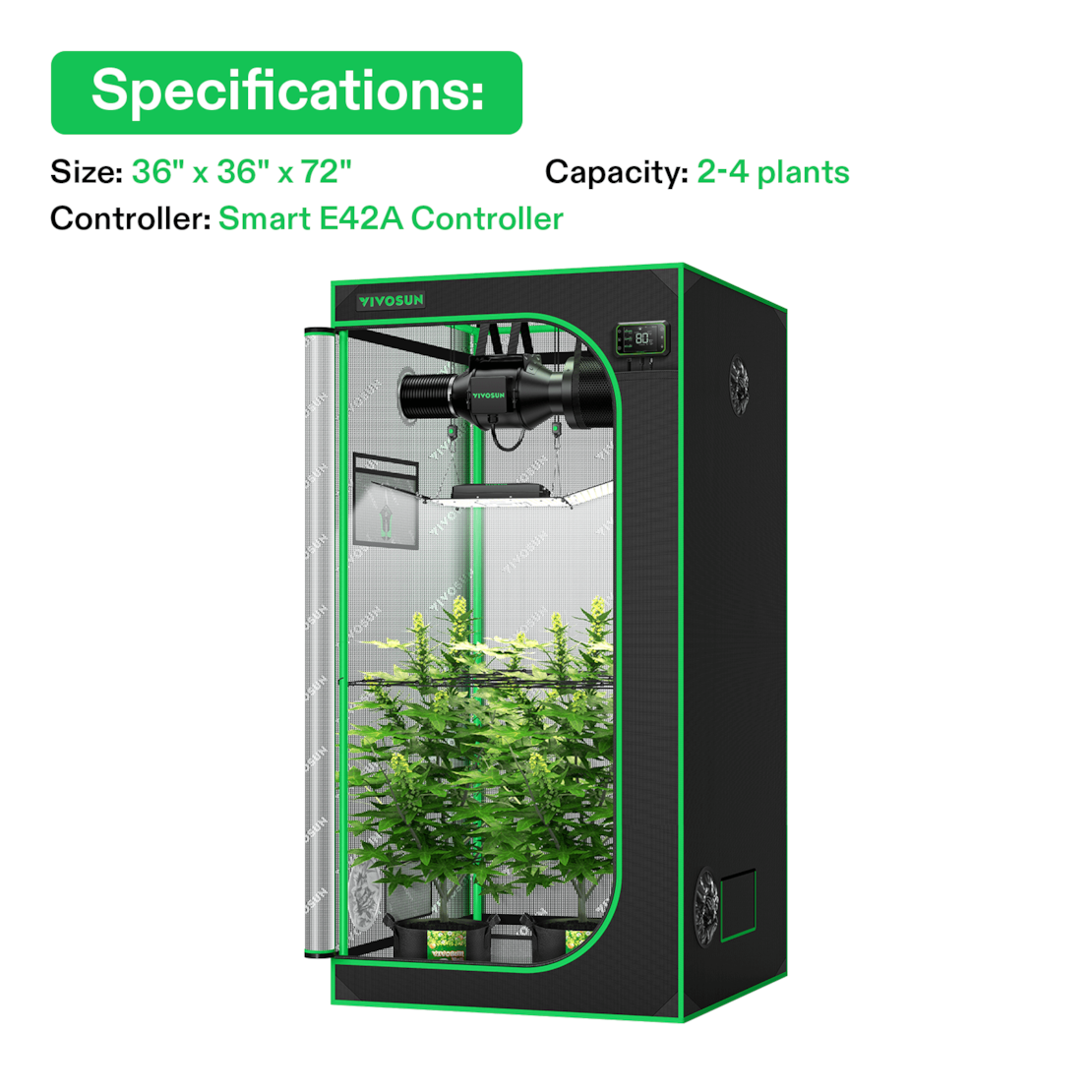 vivosun-komplettset-90x90-growbox-200w-maße