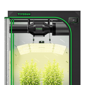VIVOSUN Growbox Komplettset 120x60x180 cm 200W LED