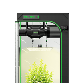 VIVOSUN Growbox Komplettset 70x70x160 cm 150W LED
