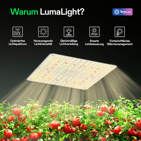 VIVOSUN LumaLight 100W Vollspektrum LED Pflanzenlampe