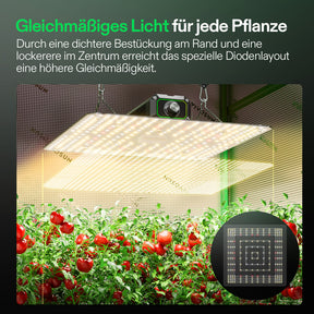 VIVOSUN LumaLight 100W Vollspektrum LED Pflanzenlampe