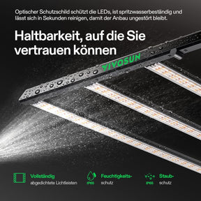 VIVOSUN LumaLight 500W Next Gen Vollspektrum LED Pflanzenlampe