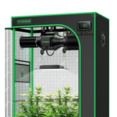 VIVOSUN Growbox Komplettset 90x50x160 cm Aerolight SE LED 100W