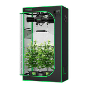 VIVOSUN Growbox Komplettset 90x50x160 cm Aerolight SE LED 100W