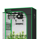 VIVOSUN Growbox Komplettset 90x50x160 cm VS1000 LED 100W