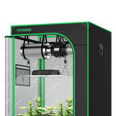 VIVOSUN Growbox Komplettset 90x90x180 cm VS2000 LED 200W