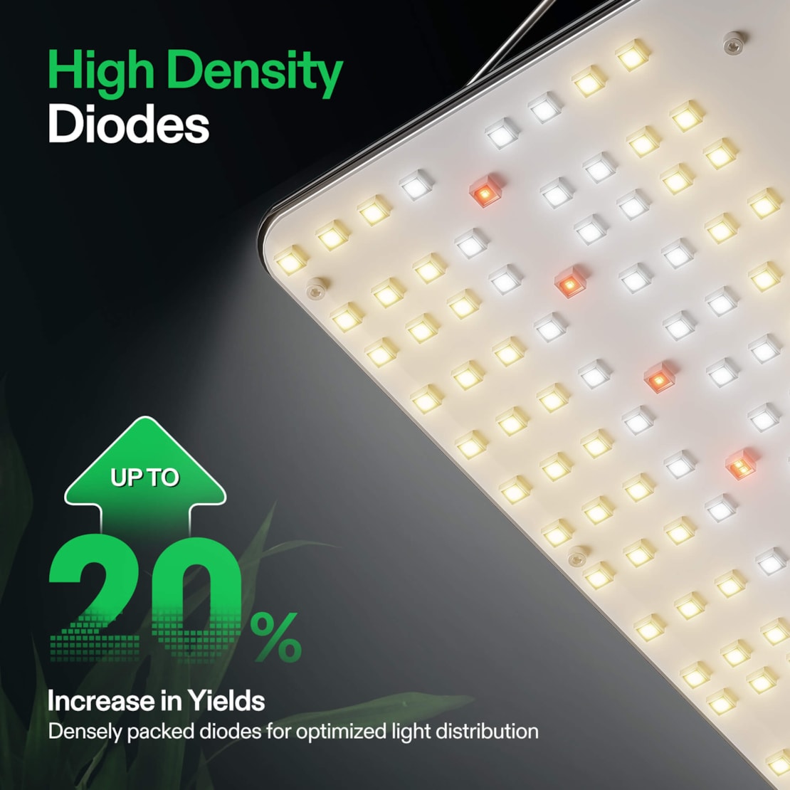 VIVOSUN Growbox Komplettset 90x90x180 cm VS2000 LED 200W