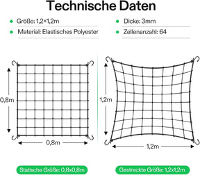 vivosun trelli netz 120x120 technische daten