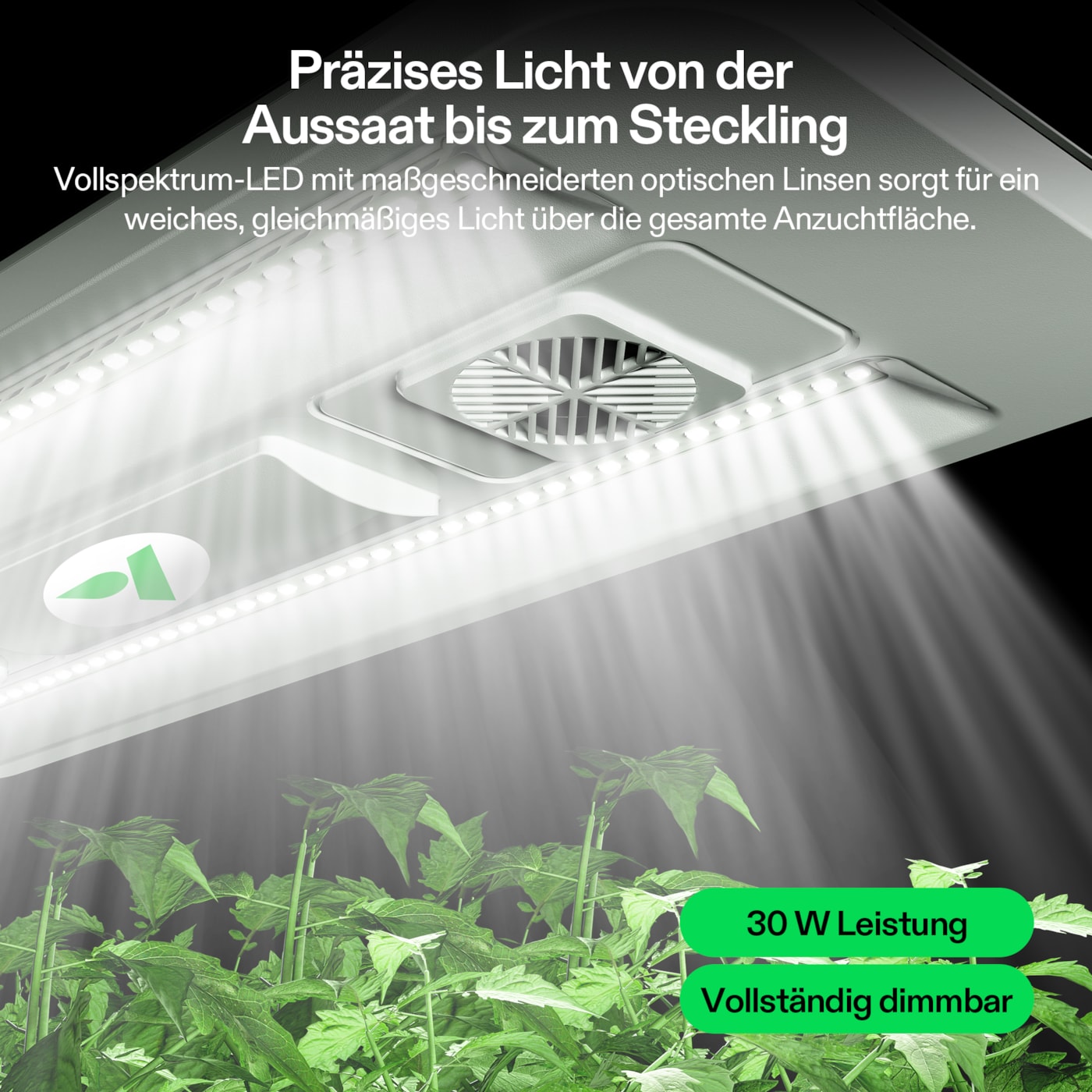VIVOSUN VSeed S40 Smart Anzuchtsystem mit LED, Heizung und App